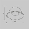 Линза MAYTONI LENSD60-15 ⌀55mm 15° для Focus Led 20Вт