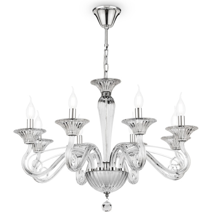 Подвесная люстра MAYTONI ACQUA прозрачный DIA010PL-08TR