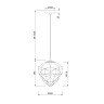 Подвесной светильник MAYTONI GLOBO P053PL-01GR