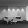 Потолочный светильник MAYTONI ALFA LED C064CL-5W2.7K-SQ-WB