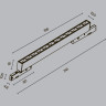 Трековый светильник MAYTONI POINTS LEVITY TR193-1-10W3K-M-B