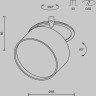 Встраиваемый светильник MAYTONI ONDA DL024-12W3K-B